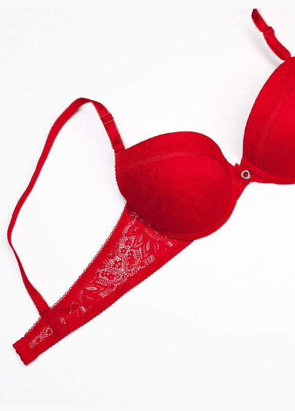 Красный бюстгальтер bl3-90 красный ISSA PLUS кружево