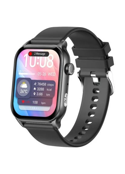 Смарт-годинник GP-SW015 Amazwatch Light Black (2099901012722) Gelius (395310203)