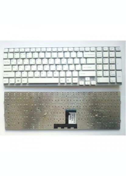 Клавіатура ноутбука VPCEC Series белая RU (A43361) Sony vpc-ec series белая ru (275091818)