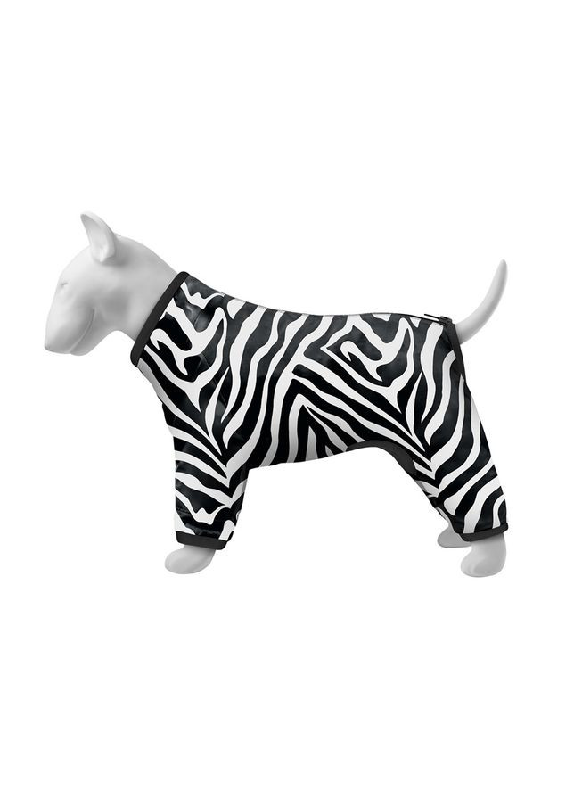 Ветровка для собак Clothes, рисунок "Зебра", В 57-59 см, С 44-46 см WAUDOG (363196975)