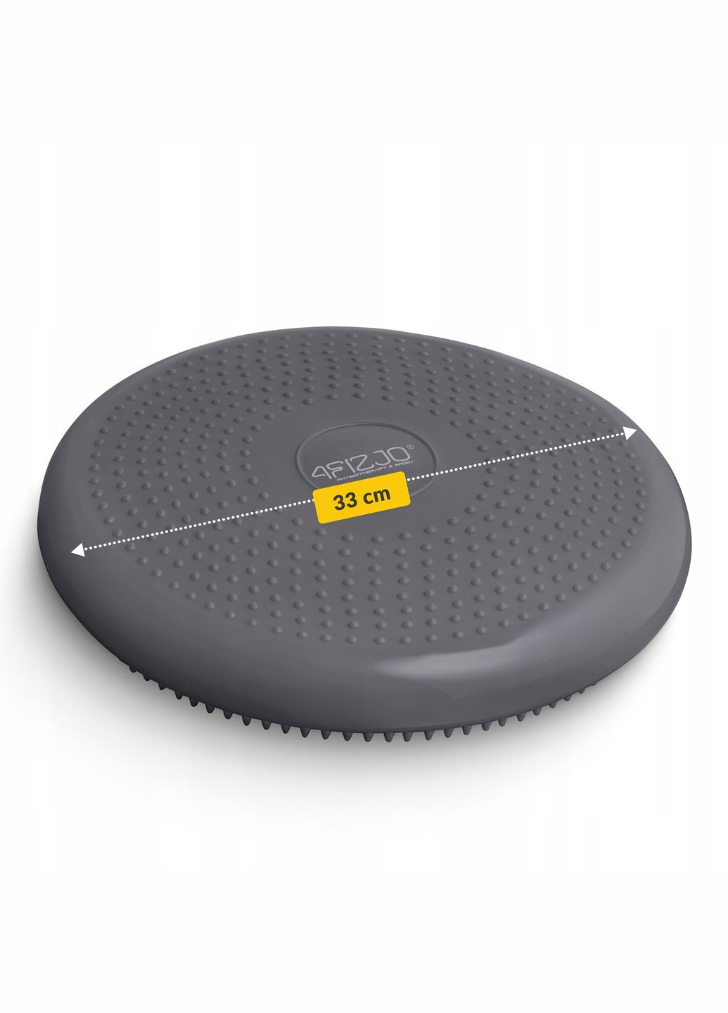 Балансировочная подушка-диск PRO+ 33 см сенсомоторная, массажная Grey () 4FIZJO P-5907739314475 (345712757)