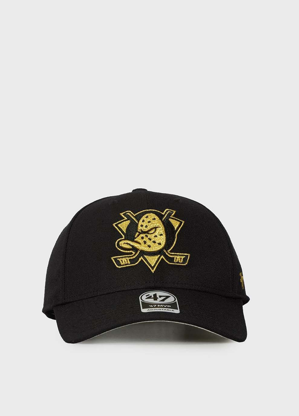 Кепка MVP ANAHEIM DUCKS METALLIC SNAP Черный 47 Brand (367590846)