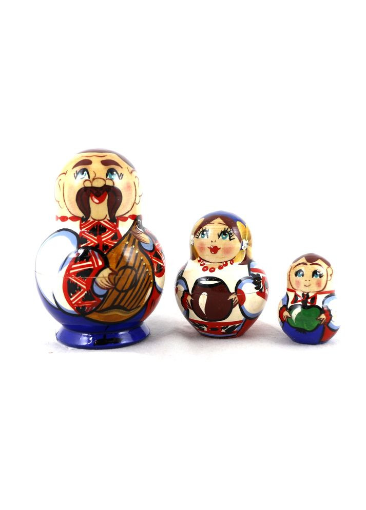 Мотрийка - деревянная кукла 3-х мальчик Украинец 8.5 см (М-03) Гранд Презент (364688920)