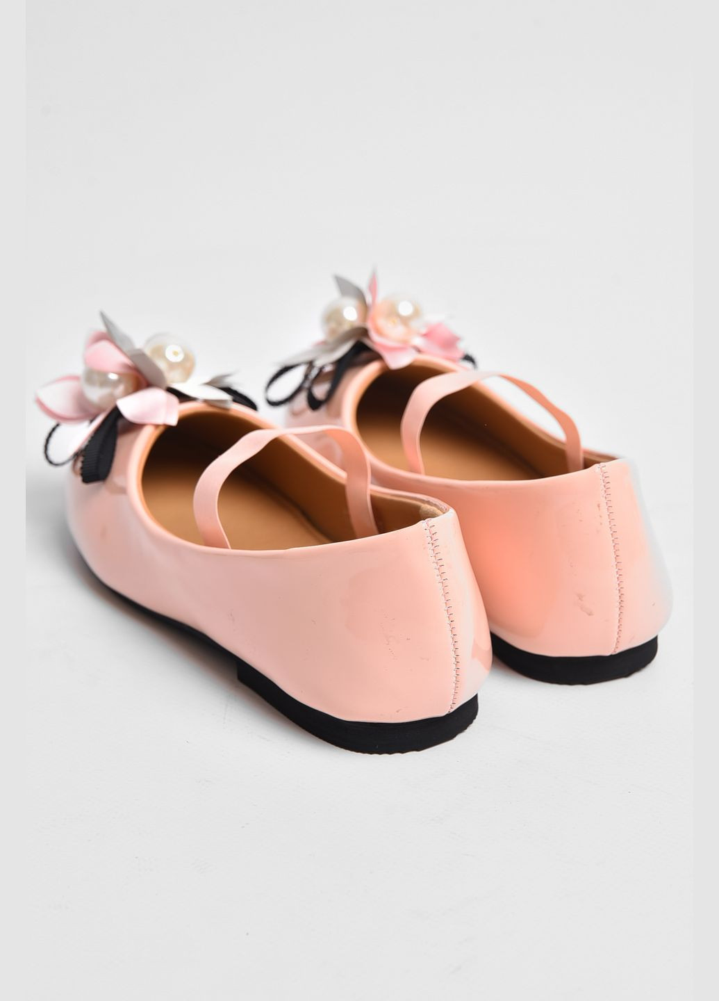 Балетки дитячі для дівчинки рожевого кольору Let's Shop (290255328)