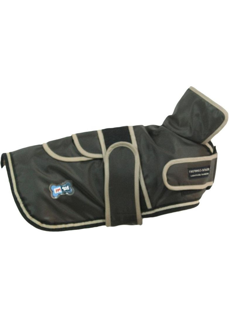 Пальто с воротником, нейлон/флис, чёрный, M, 50см Happet (357074966)