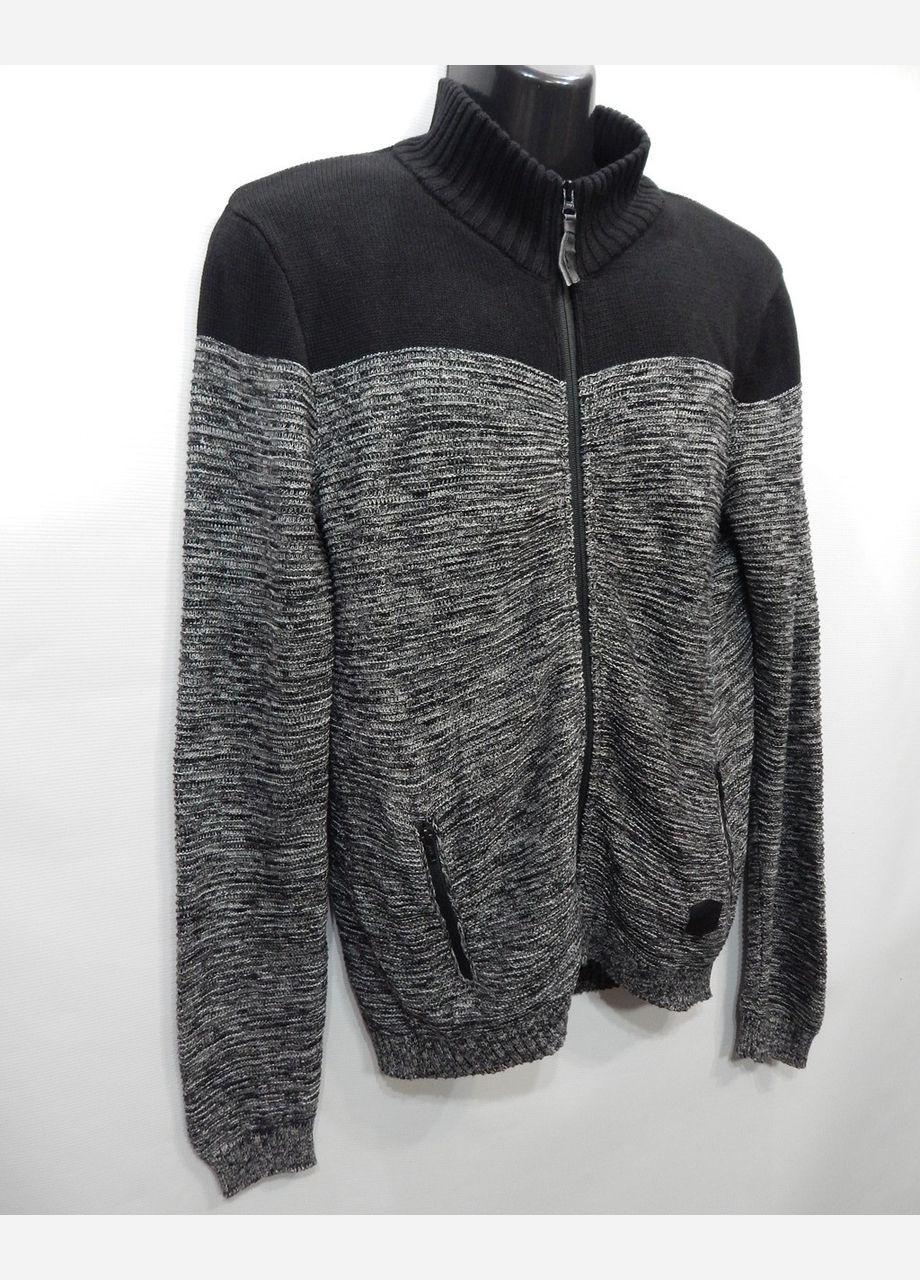 Серый демисезонный свитер (кардиган) мужской projek р.48 063sm (только в указанном размере, только 1 шт) No Brand