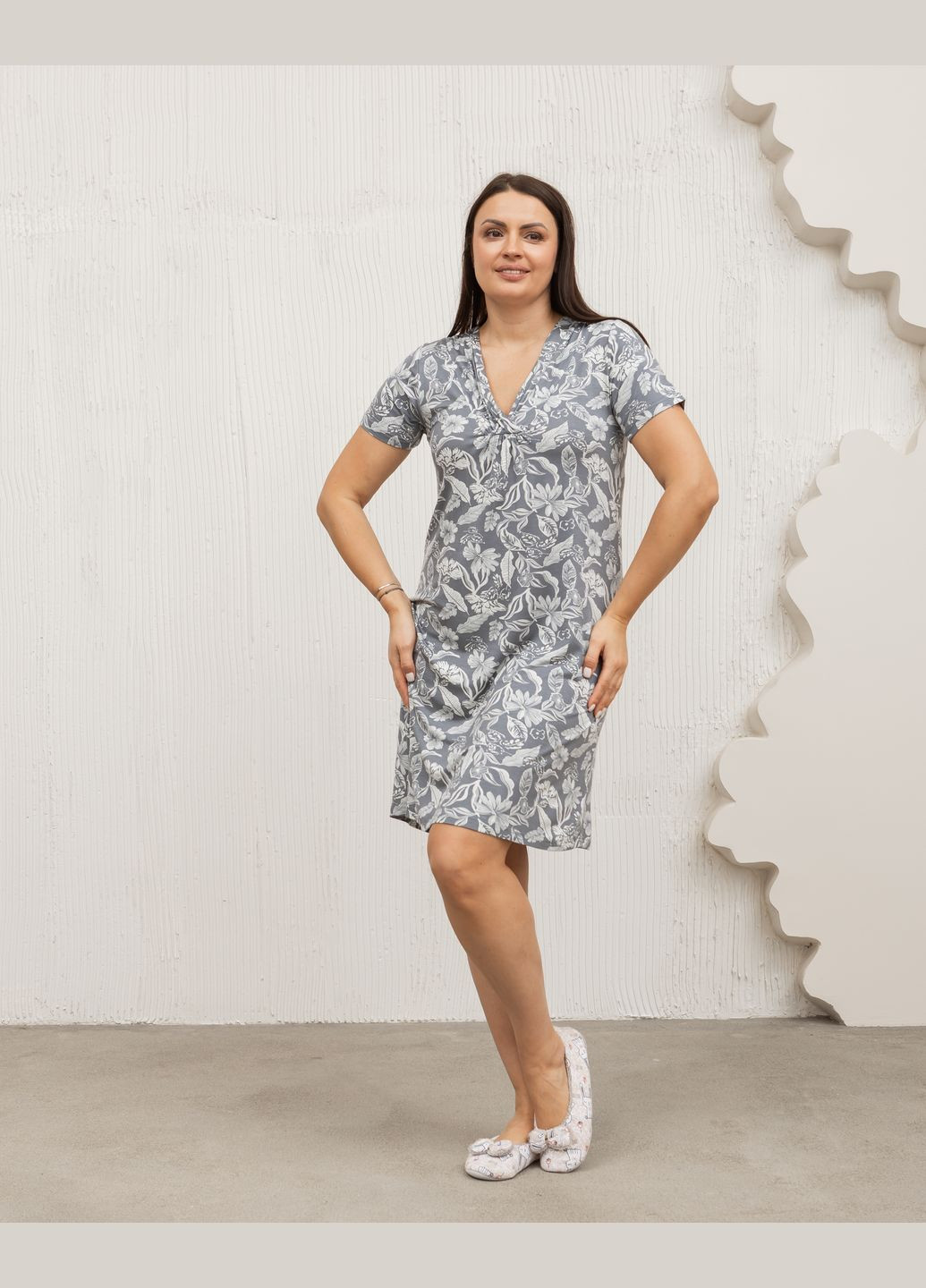 Темно-серая рубашка Nicoletta