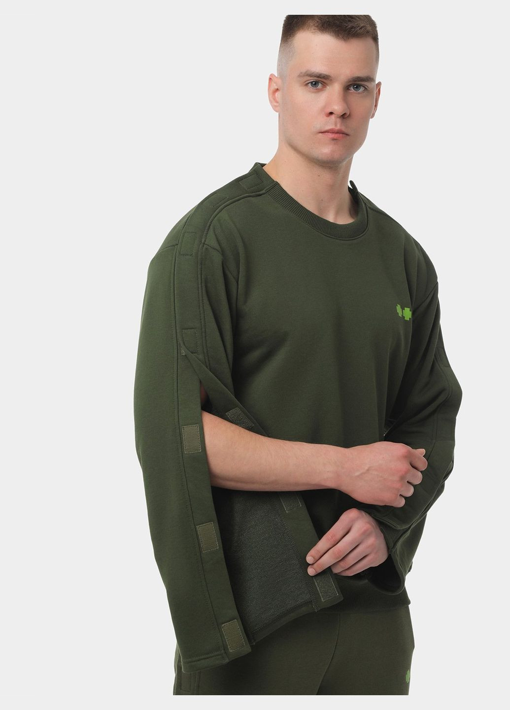 Адаптивный свитшот на липучках Plus Plus (338596604)