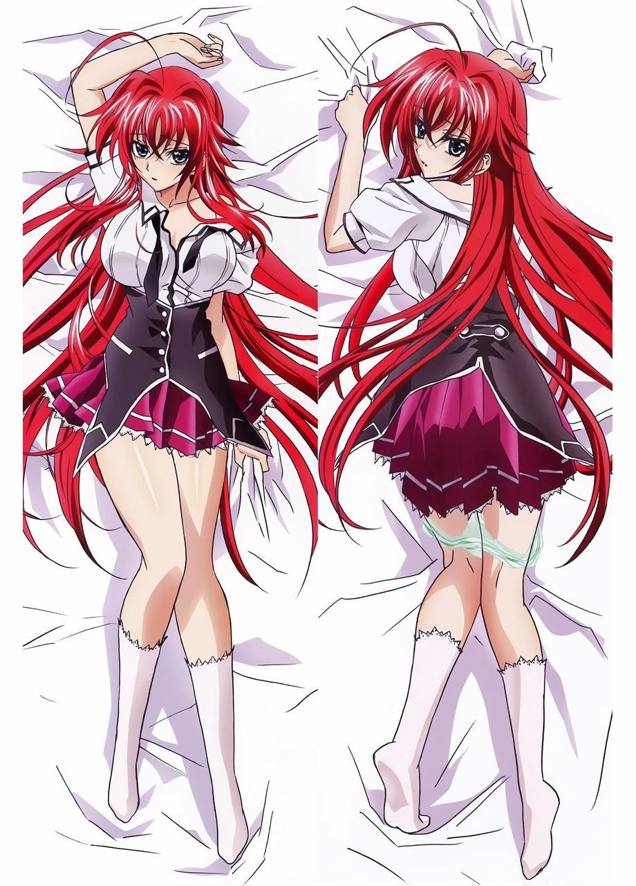 Подушка дакимакура двухсторонняя Rias Gremory - High School DxD 100см No Brand (327842587)