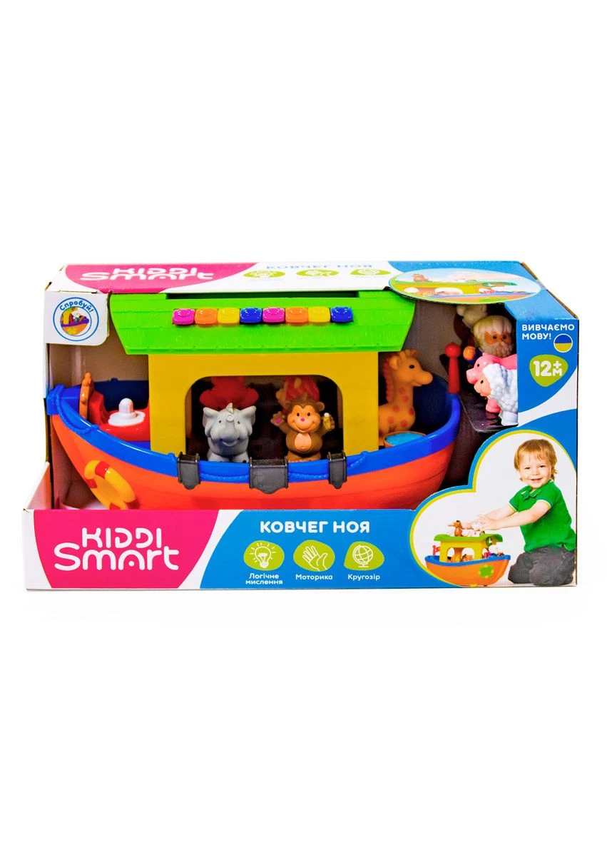 Ігровий набір Ковчег Ноя (українською мовою) KIDDI SMART (401916136)