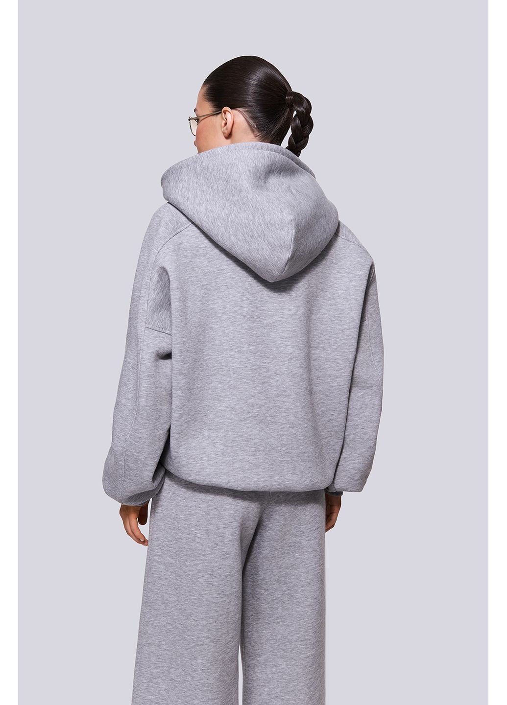 Худі оверсайз утеплене 763-1 Papaya (366883549)