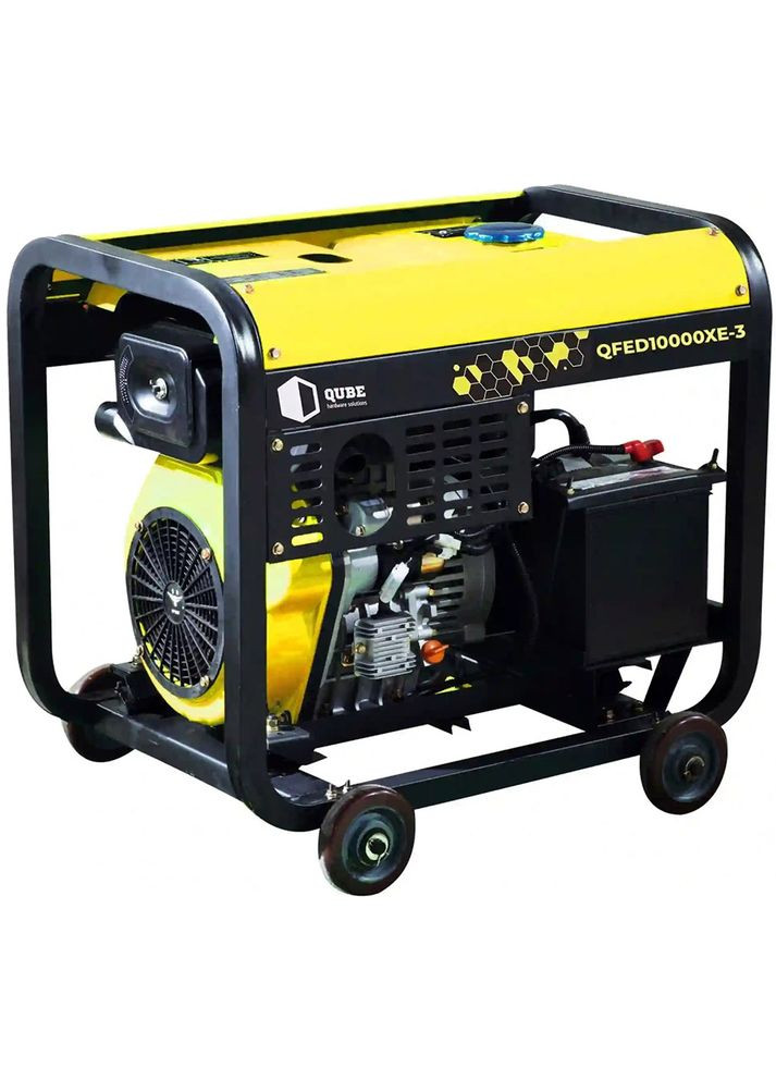 Генератор дизельный 3 фазы 8.1 kW (QFED10000XE-3) QUBE (323091158)