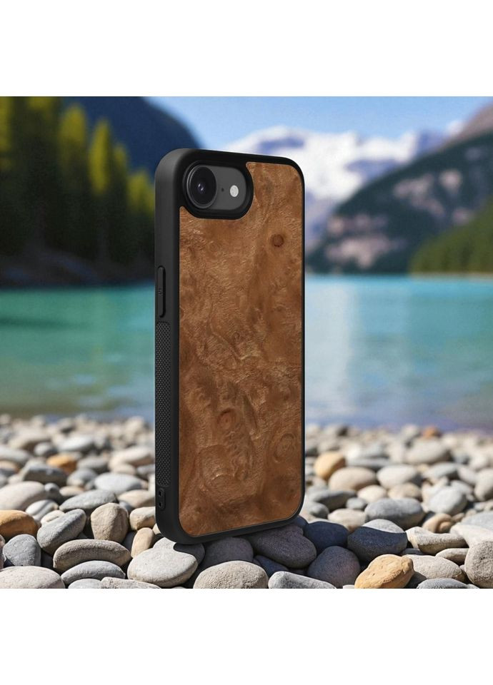Накладка SkinBacker Wood для Apple iPhone 16е Мирт (Корень) (79793) Stenk (362376397)