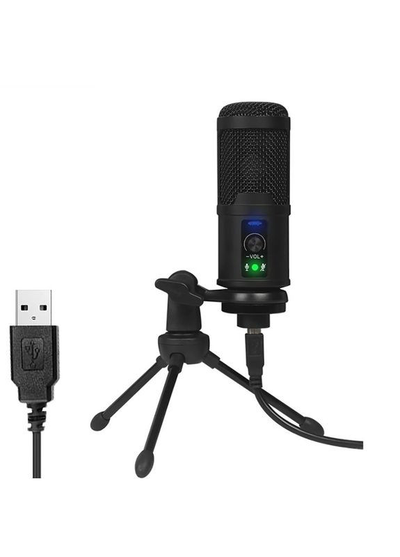 USB микрофон для ПК, ноутбука, студий для записи звука M3, профессиональный, конденсаторный (100795) Savetek (321960283)