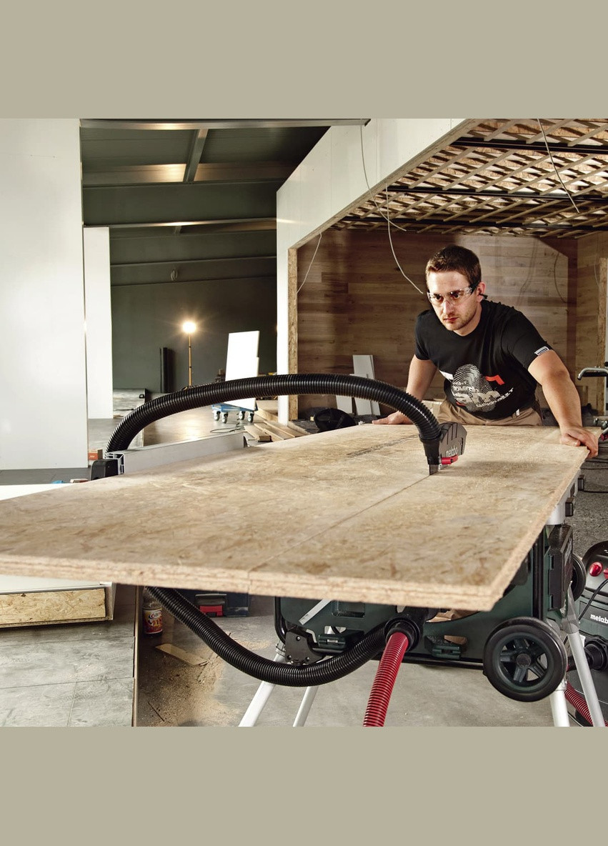 Настільна циркулярна пилка TS 216, 1500 Вт, з підставкою та коліщатами (Картон) 600667000 (8158) Metabo (295040331)