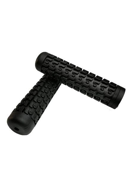 Грипсы ручки на руль велосипедные черные 2 шт 105 мм No Brand (316473029)