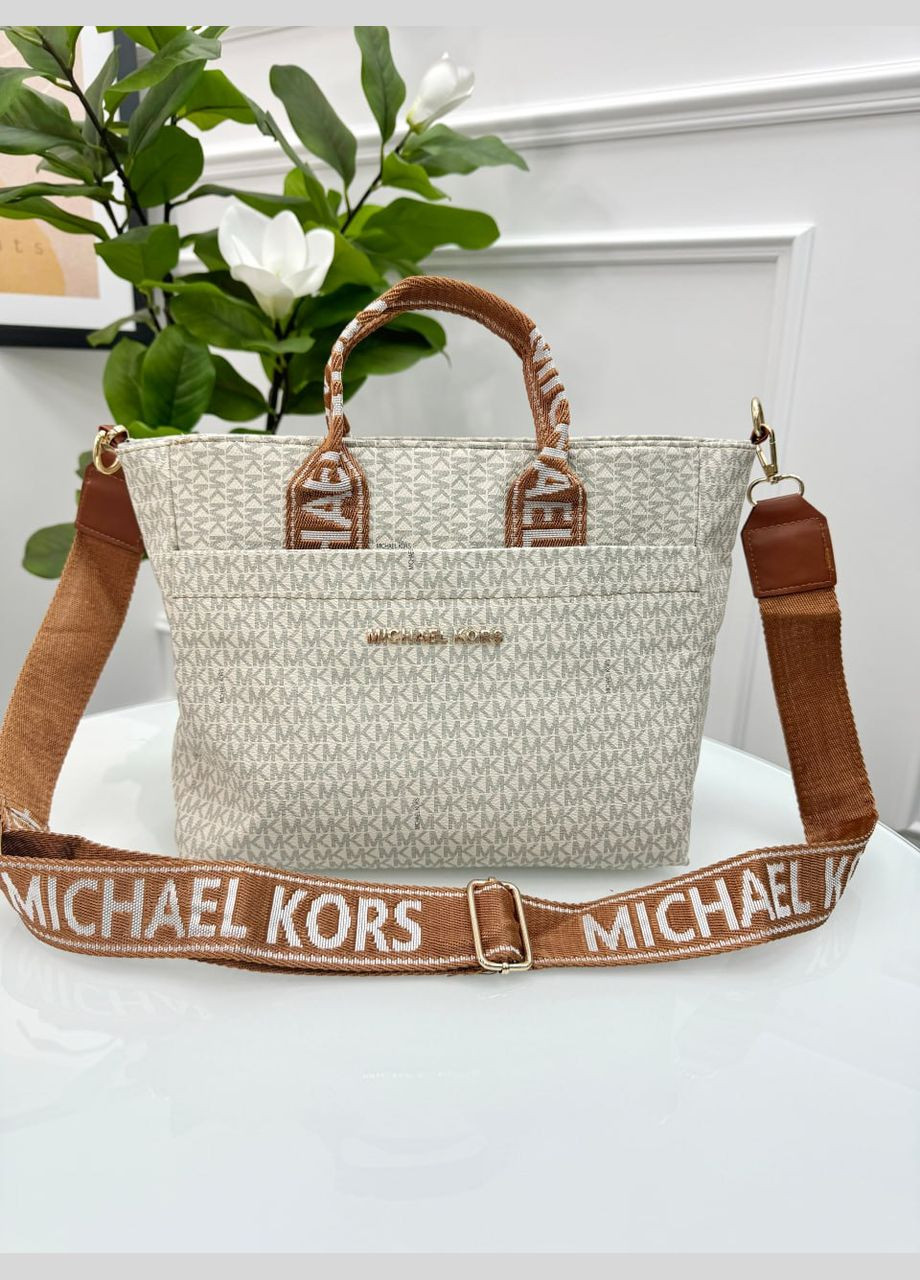 Сумка Medium шопер молочный No Brand (332483552)