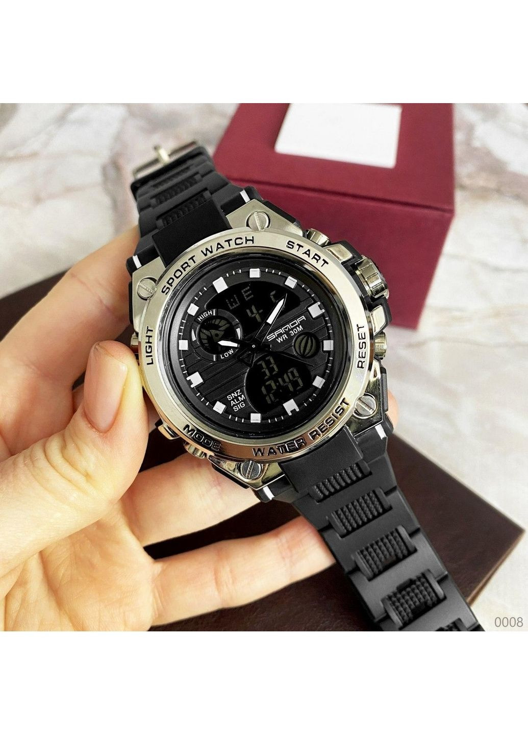 Чоловічий наручний годинник Sanda (371763016)