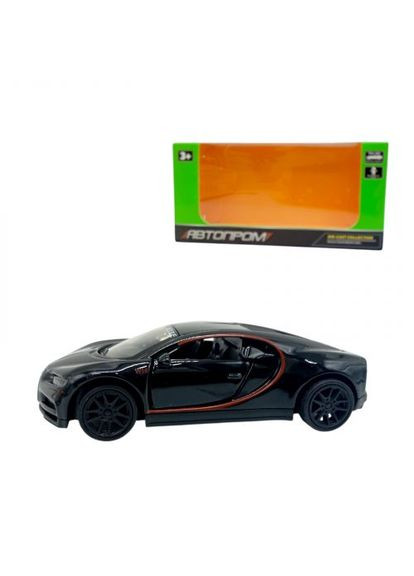 МАШИНКА 1:39 BUGATTI (ЧОРНА) АВТОПРОМ (370674410)