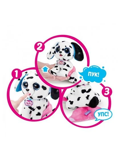 Интерактивный игровой набор Pets Alive – Озорные щенки Pets & Robo Alive (290110786)