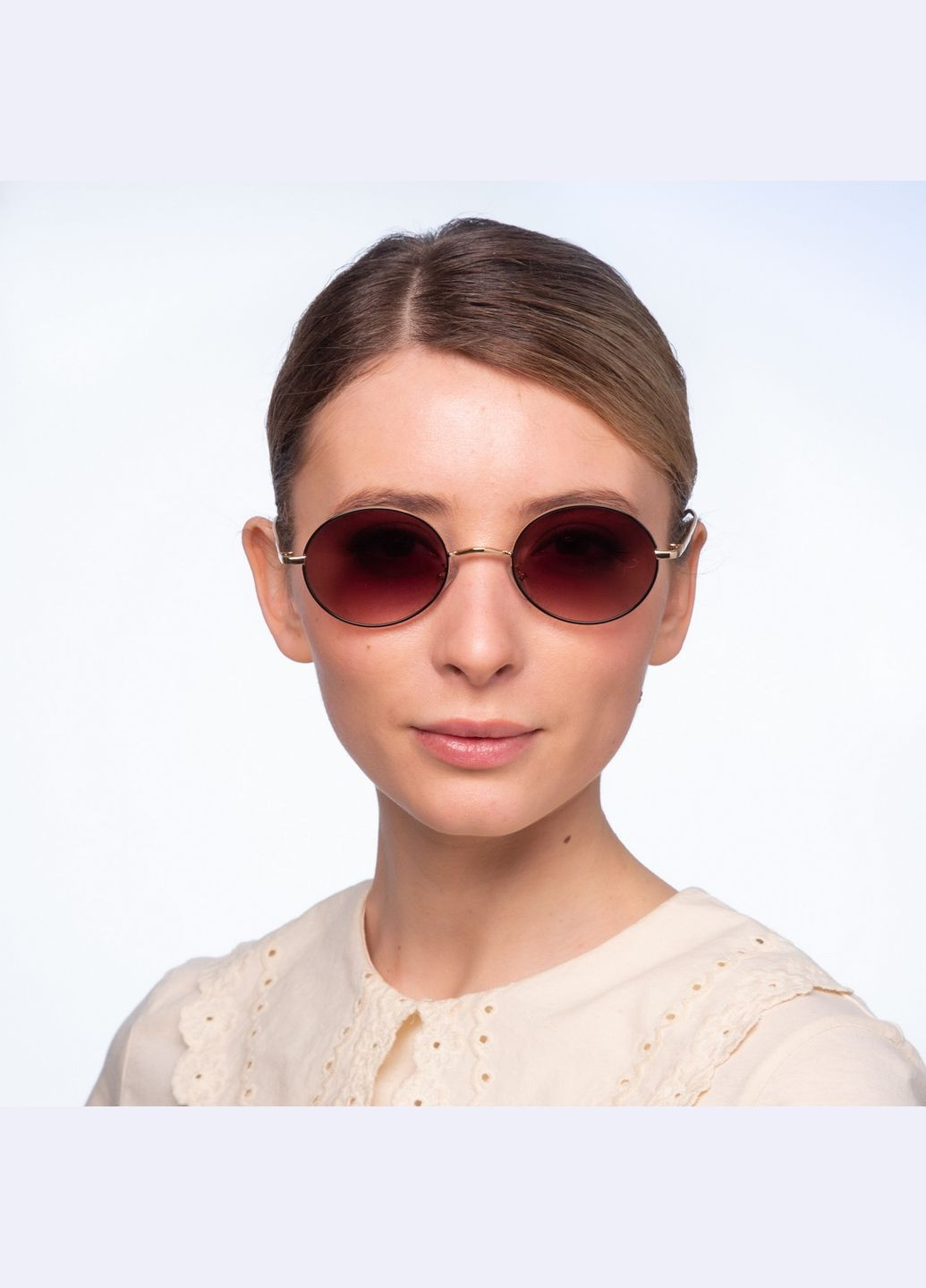 Сонцезахисні окуляри Еліпси жіночі LuckyLOOK 875-150 (289359797)