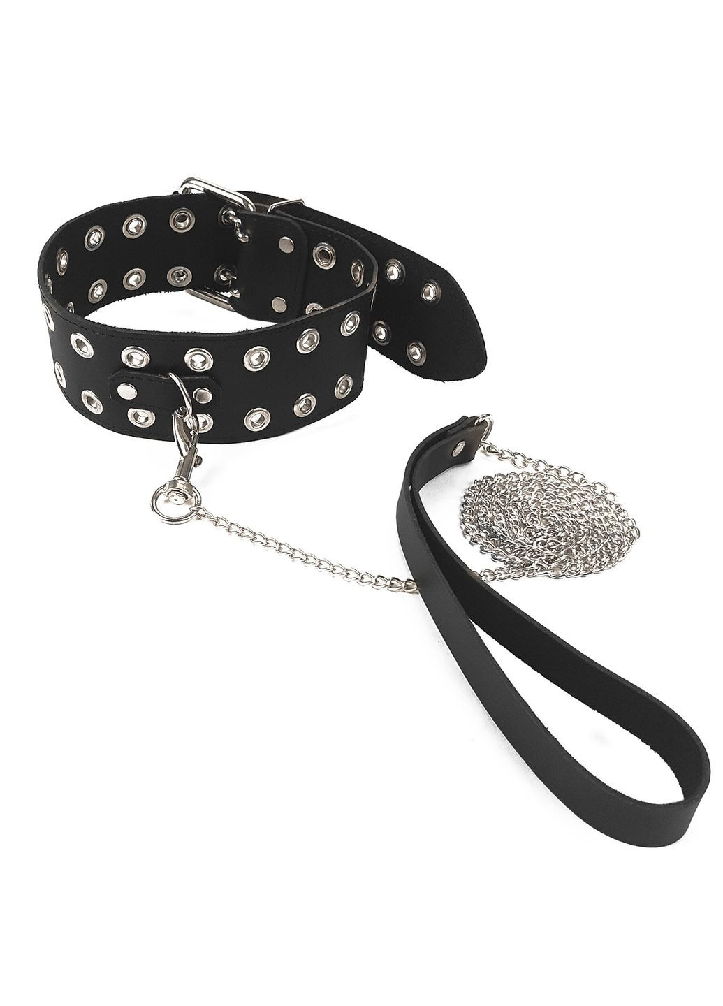 Нашийник Tessa з повідцем з натуральної шкіри, CherryLove Art of Sex (339868455)