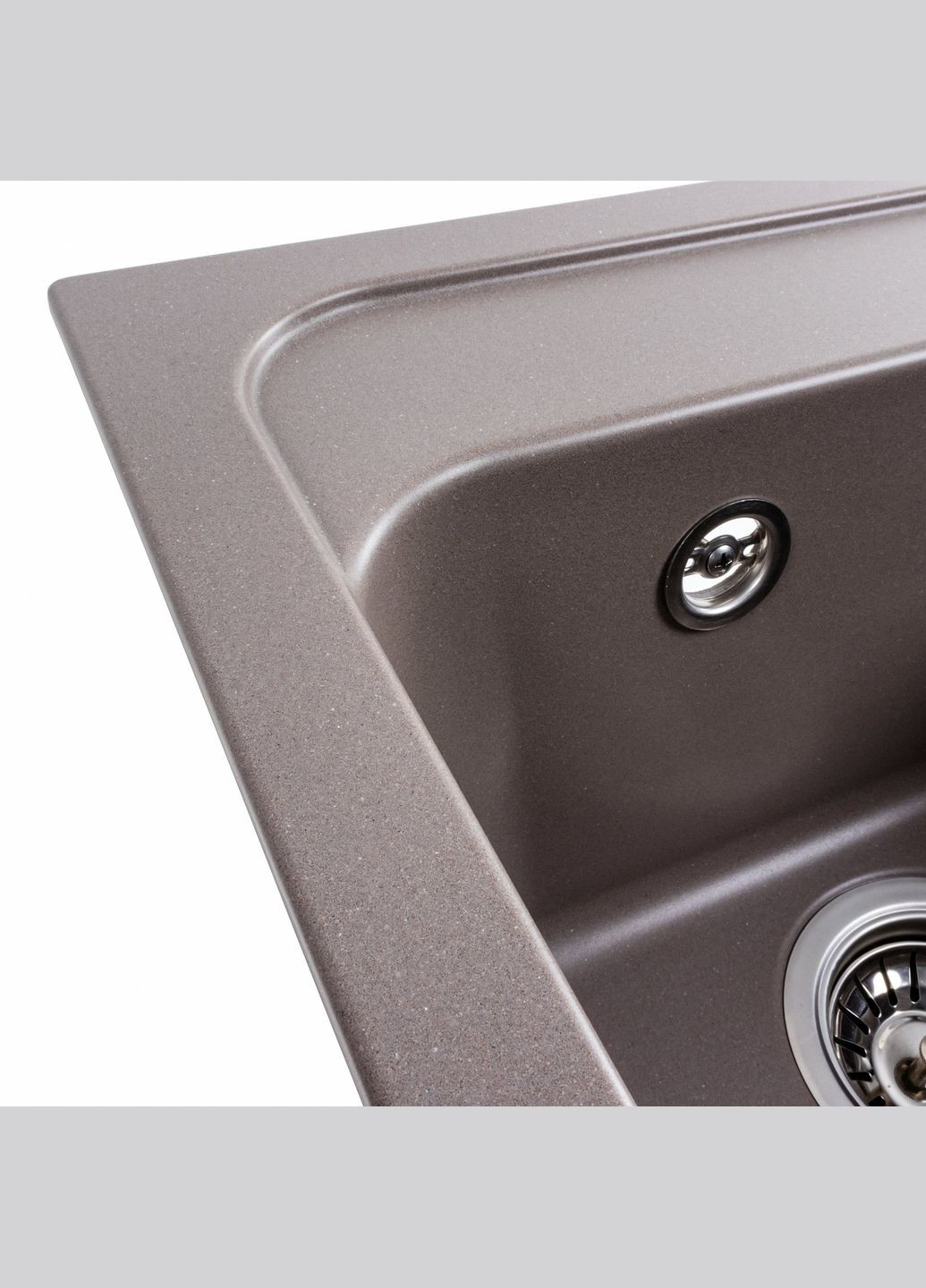 Гранитная мойка для кухни KORRADO 4050 матовая Дюна Valeso (358059118)