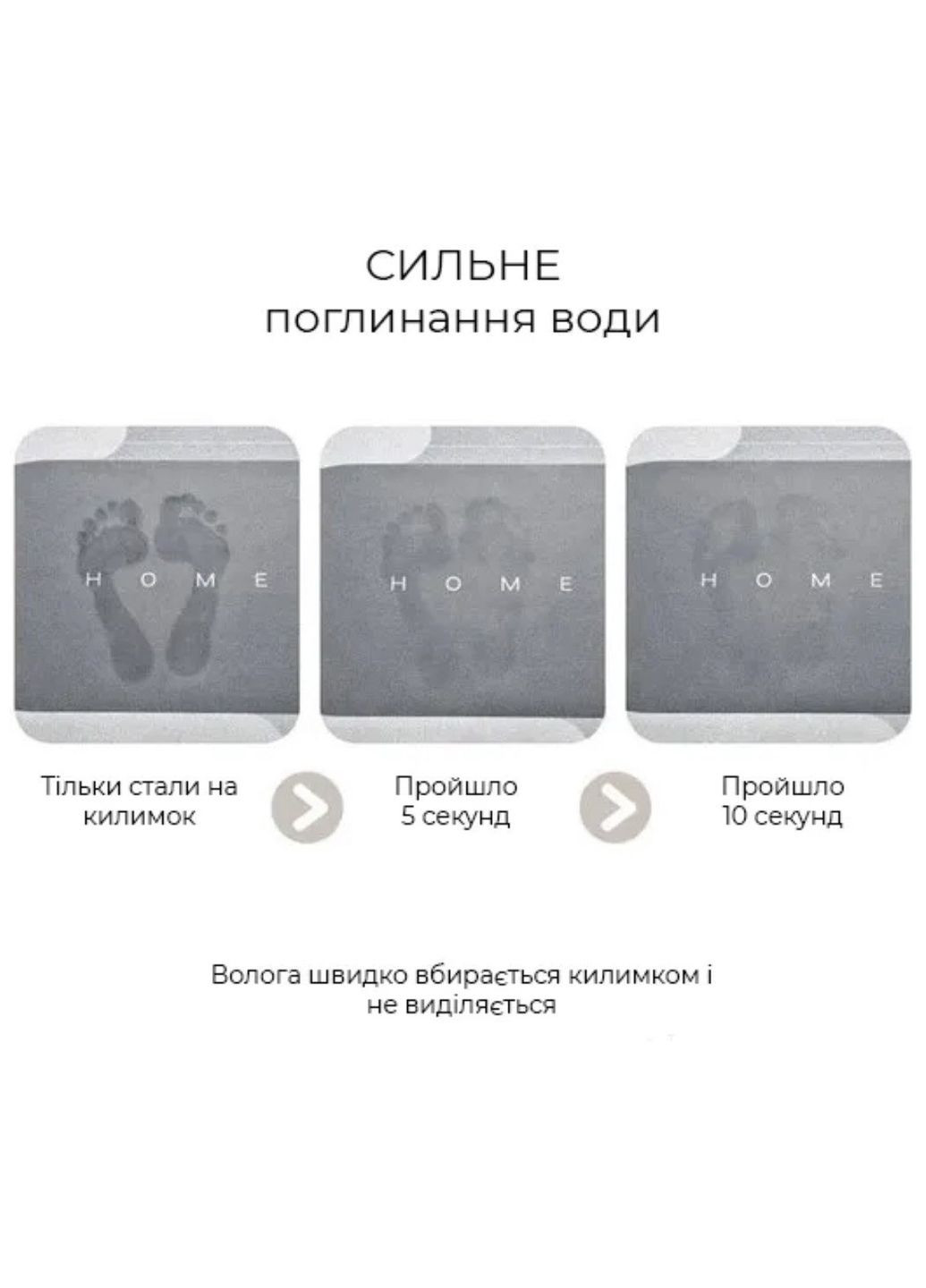 Інноваційний діатомітовий килим в ванну кімнату No Brand diatomit (289123096)