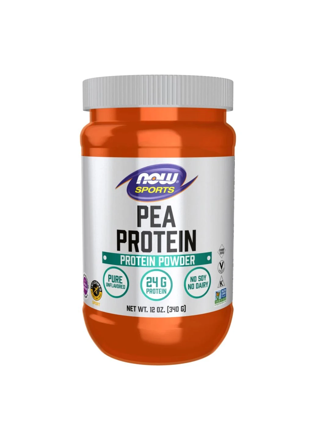 Порошок растительного протеина NOW Sports 340 г без вкуса гороховый No Brand Pea Protein (400718282)