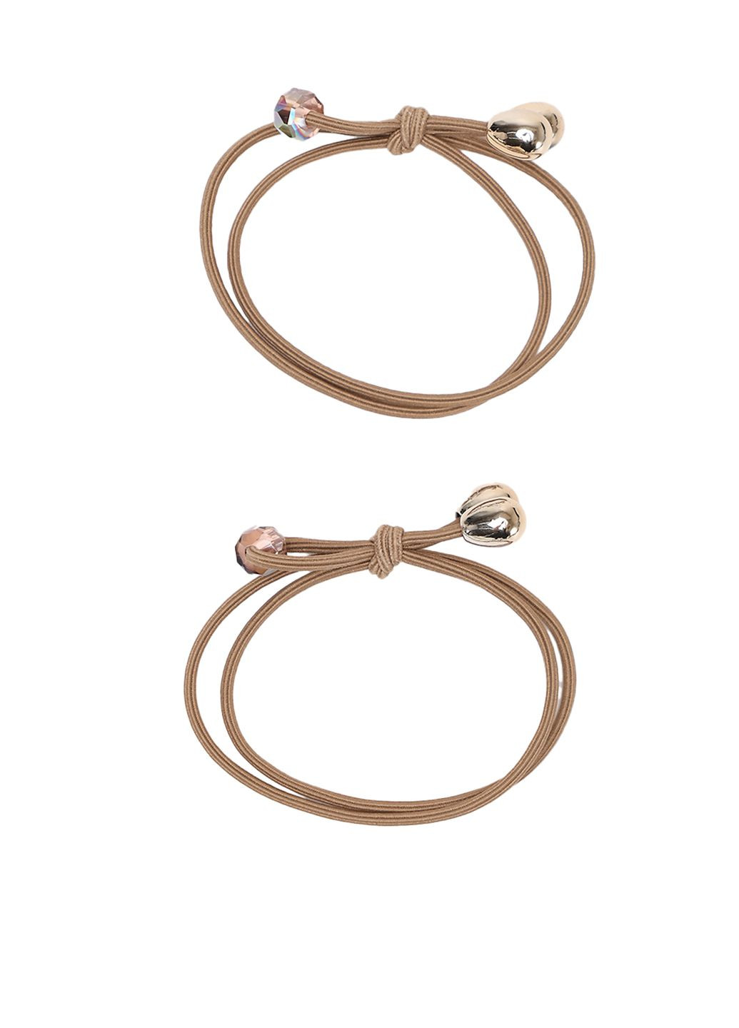 Набір резинок для волосся жіночий колір коричневий CB-00278364 Yuki (353835443)