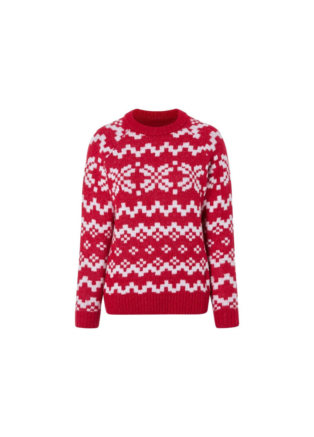 Красный зимний женский свитер Esmara