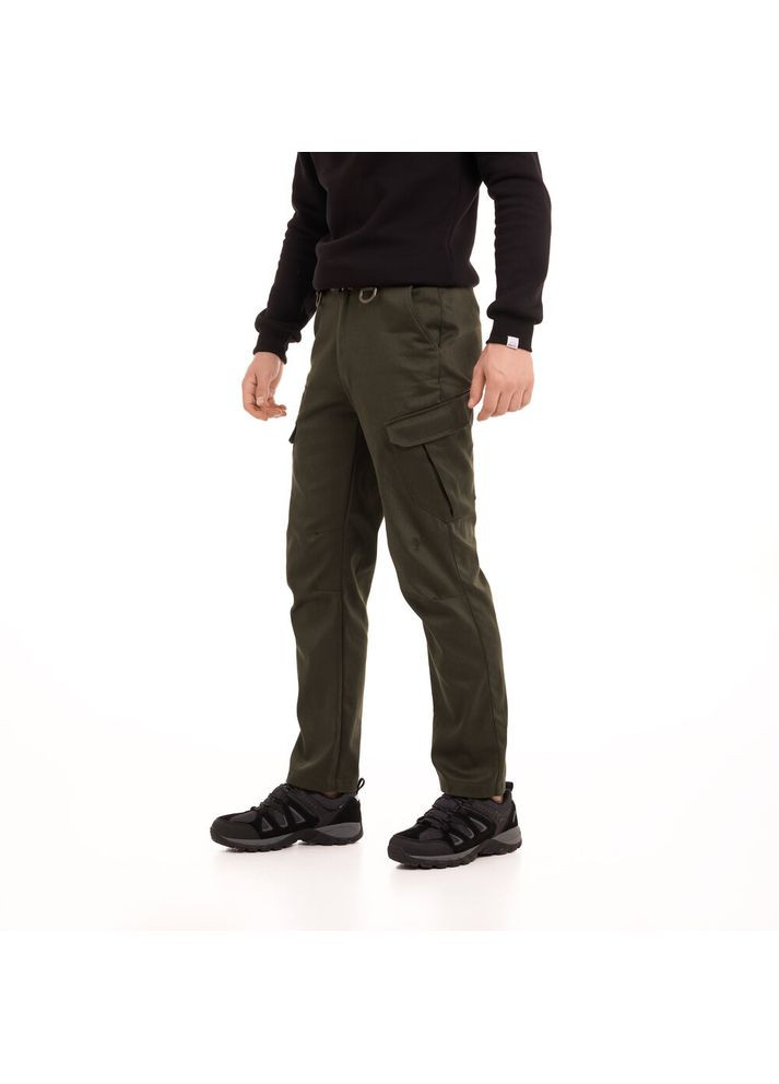 Хаки повседневный зимние карго брюки Pobedov