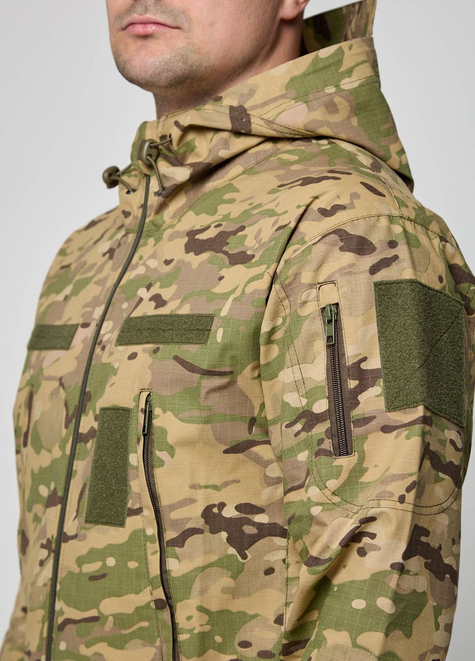 Куртка мужская мультикам рипстоп UKM (341538678)