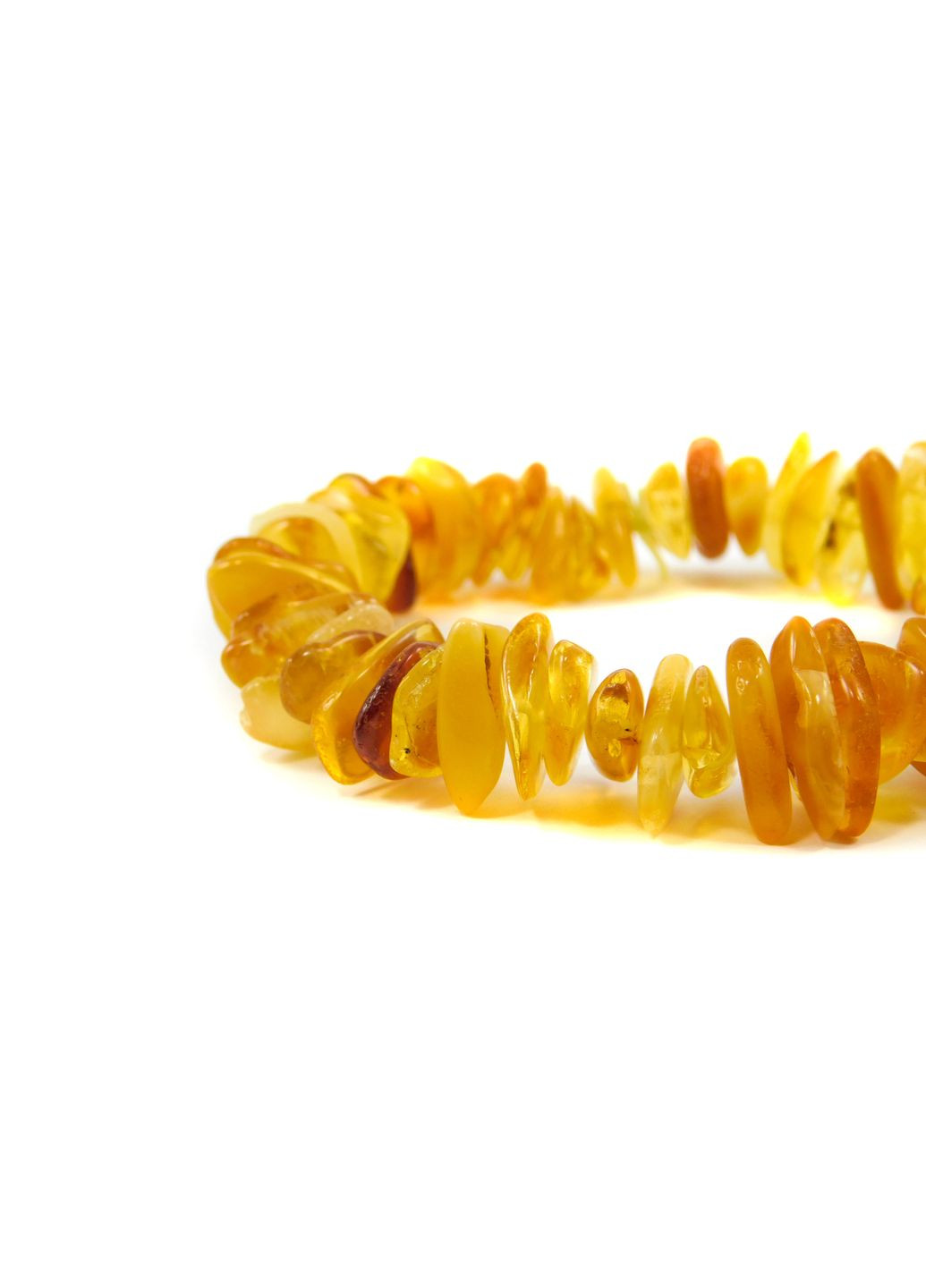 Браслет Янтарь медовый 14 Fursa fashion (322314714)