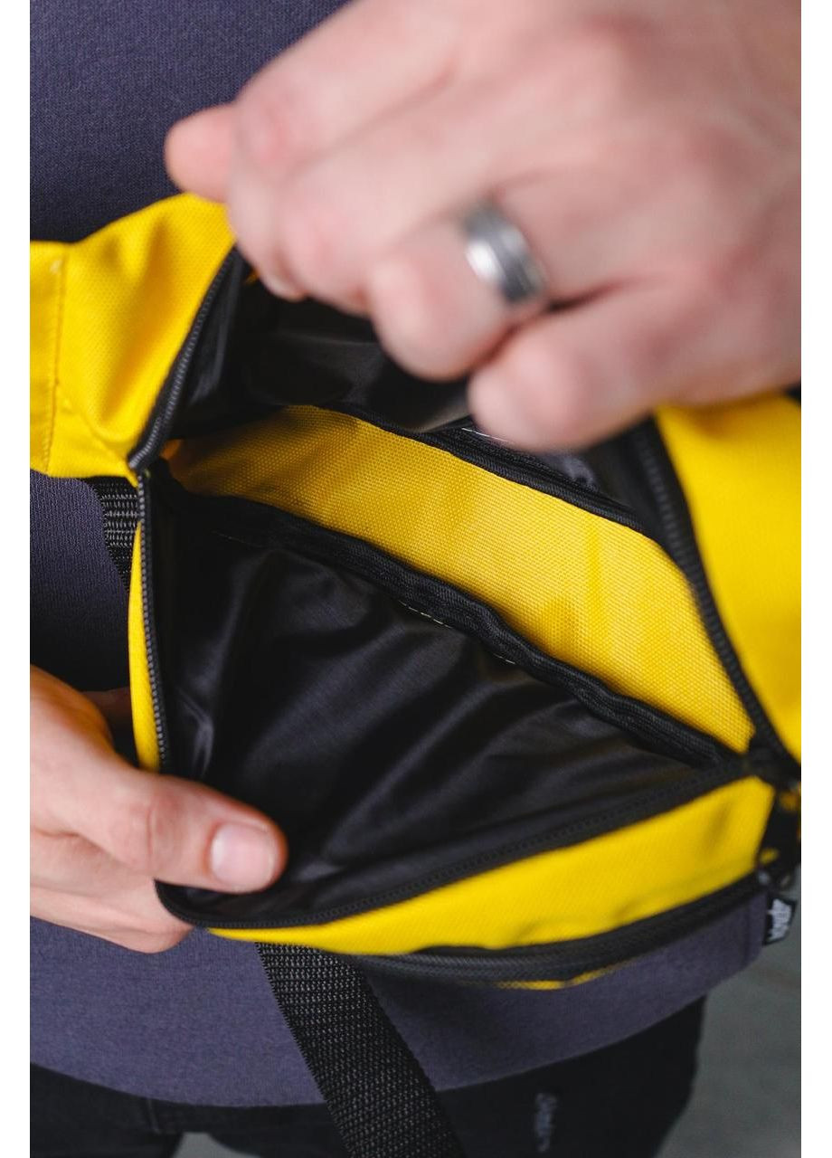 Универсальная мужская бананка, барыжка для торговли, поясная сумка для города и прогулок, практичная, удобная. No Brand (348779980)