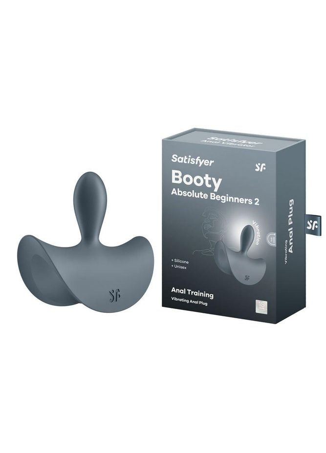 Анальна вібропробка Booty Absolute Beginners 2, для початківців, ввідна частина 3,5 см Satisfyer (303883745)