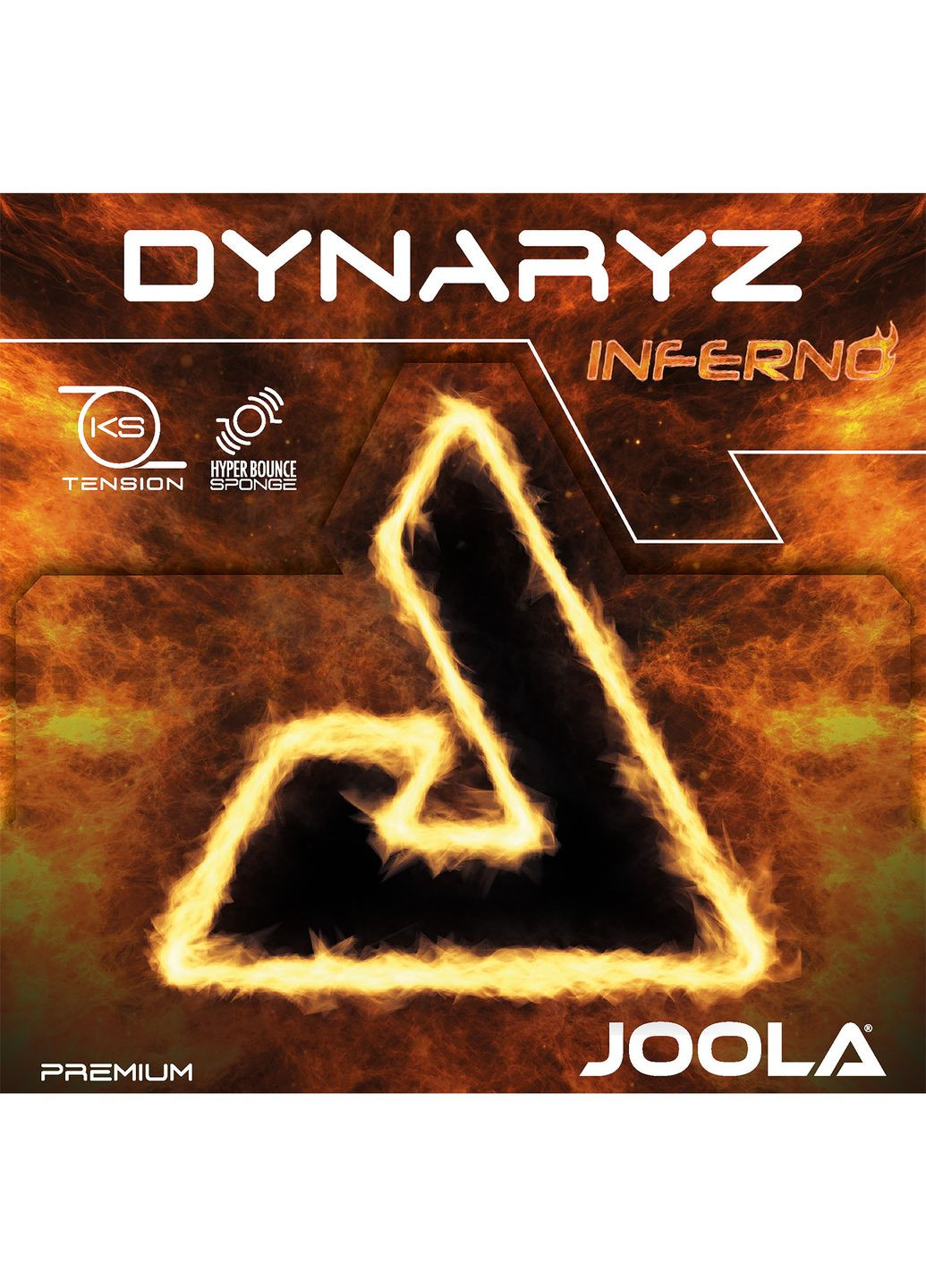 Накладка для ракетки Dynaryz Inferno 2.0 Black (70466) Joola (346532045)