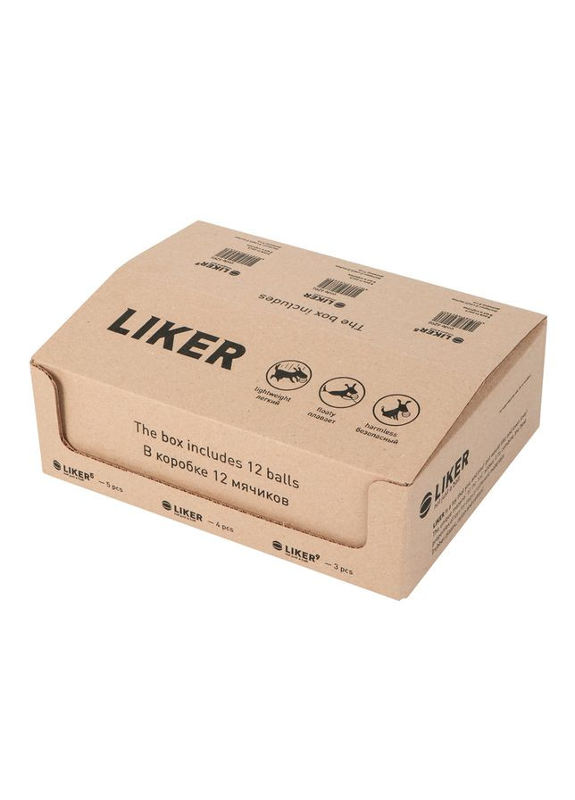 Набор мячиков Лайкер Микс, 3 размера Liker (342414067)