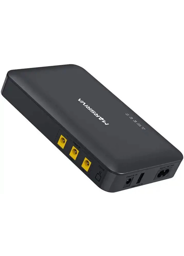ИБП DC UPS для роутеров KP1Plus 240VAC, 4хDC+USB OUT, 2x5V/9V/2x12V1.5A 18W 16000mAh Li-ion Marsriva (360427991)