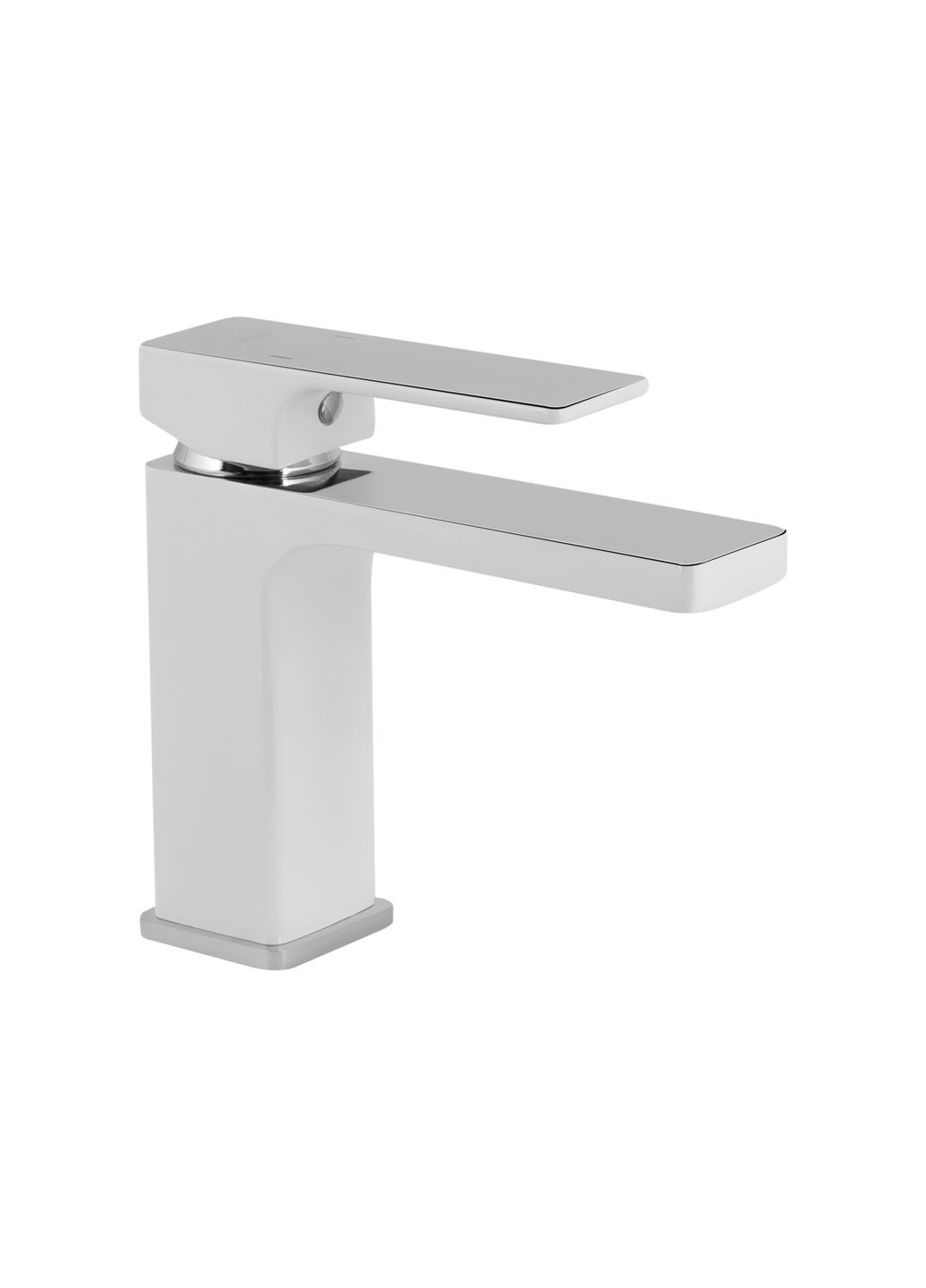 Змішувач для раковини Gemini (з гігієнічним душем) Chrome/White Qtap QTGEM272CRW45691 (346492727)