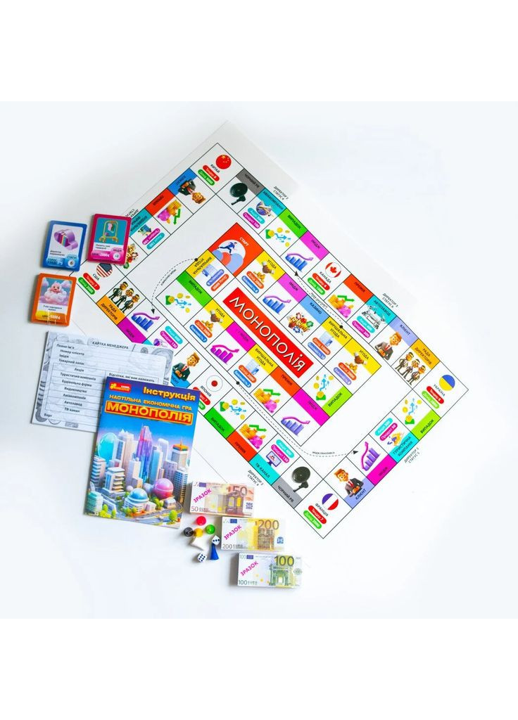 Настольная игра. "Монополия" РАНОК (369924301)