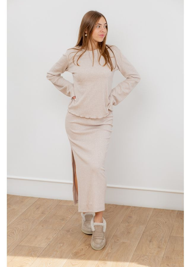 Костюм 24.2468 42(S)-44(M) бежевый AKSAN (303776813)