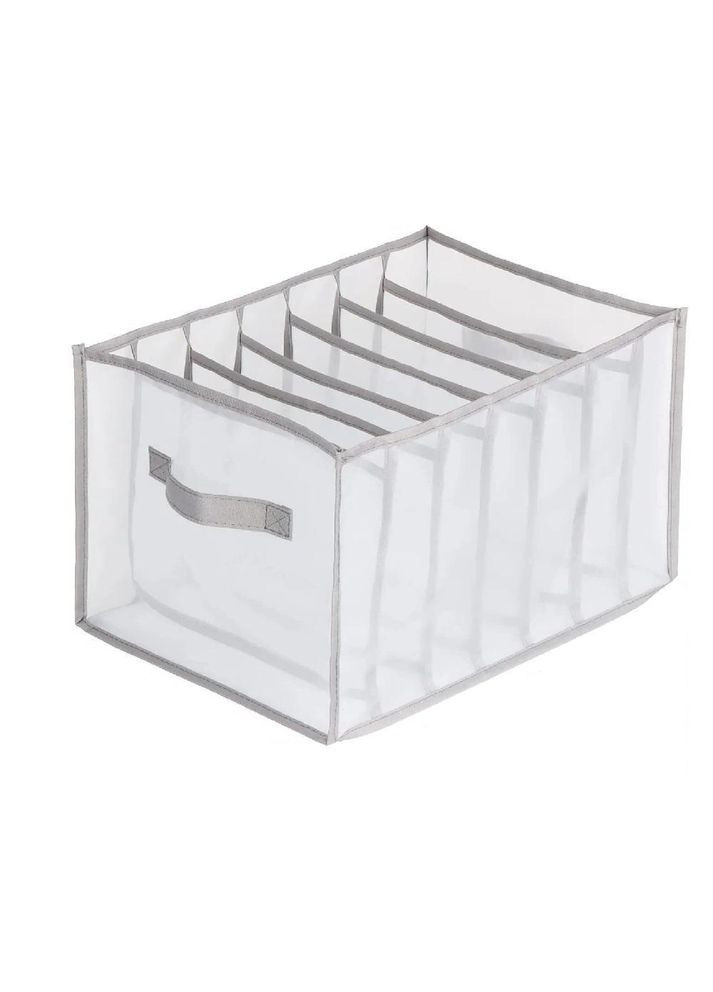 Коробкаорганайзер для хранения белья 7 отделений 44*28*22 см 4428227J-VINYL Stenson (316650193)