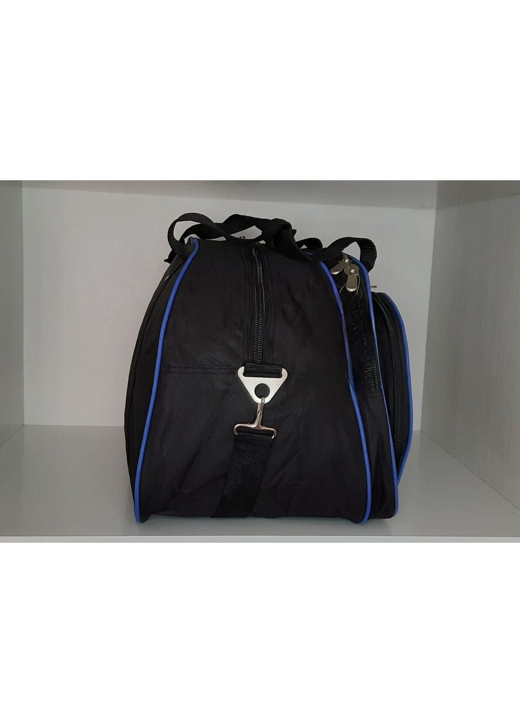 Якісна дорожня сумка чорно-синя Magda (360543508)