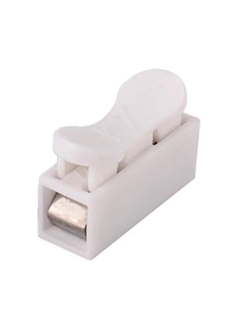 Набор клеммных соединителей для проволоки WR CH-1 на один контакт 10 шт Белый (H051300-10) Boer (332211331)