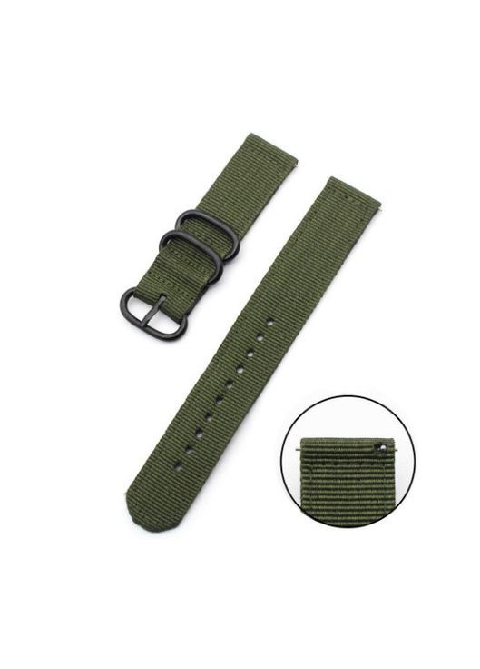 Нейлоновый ремешок Traveller для часов Samsung Galaxy Watch 3 41mm (SM-R850) - Army Green Primo (333720450)