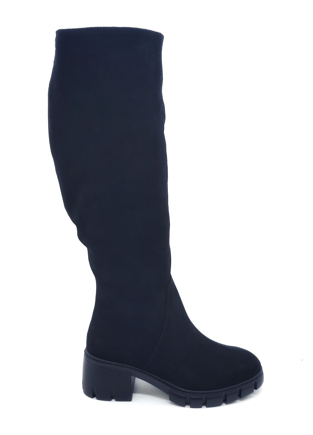 Жіночі чоботи єврозима чорні замшеві MR-20-1 23,5 см (р) Morento (271828047)