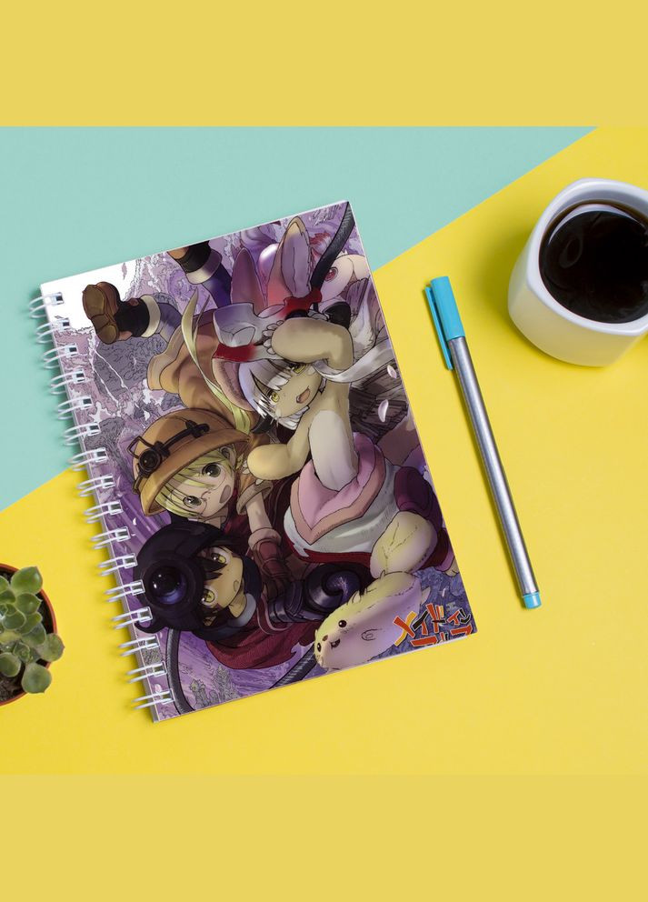 Скетчбук Sketchbook (блокнот) для малювання з принтом Аніме Створень у Безодні Світанок глибокої душі Кавун блокнот для малювання (316133866)