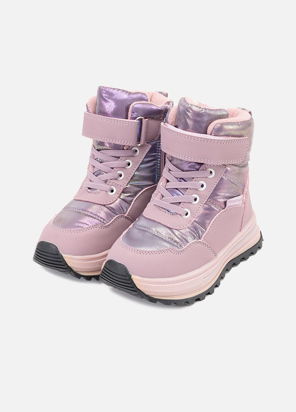 Дутики для дівчинки колір бузковий ЦБ-00260319 No Brand (311196071)