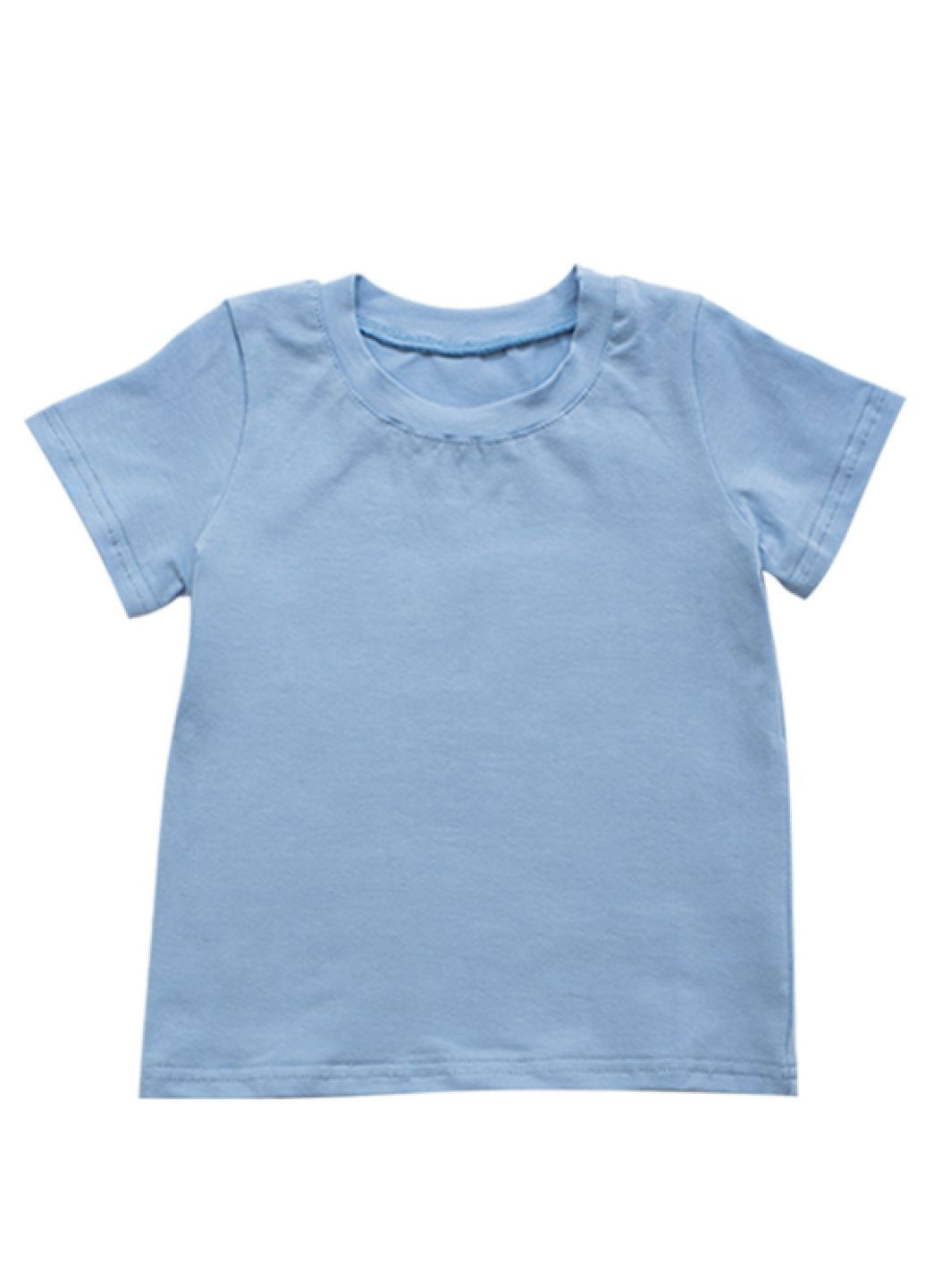 Голубая демисезонная футболка детская Malwel